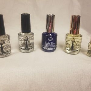 Seche Top coat, Base Coat, Cuticle oil Bundle